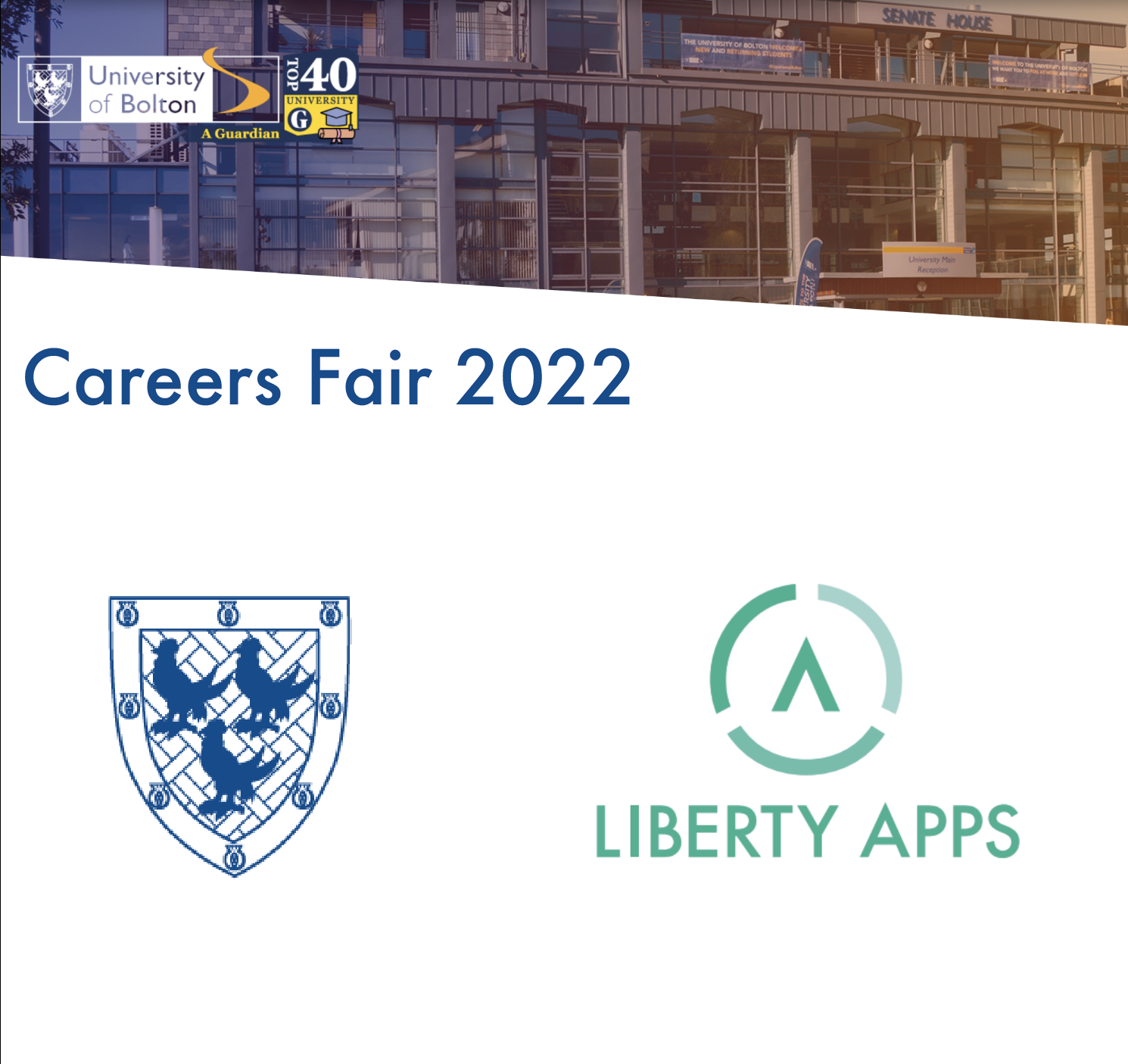Bolton University Careers Fair X Liberty Apps Liberty Apps